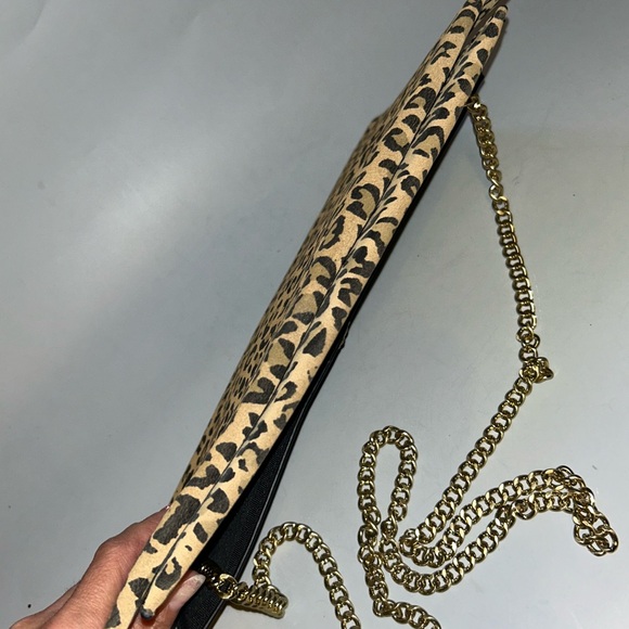 NWOT Brunomagli envelope style animal print bag - Picture 5 of 8